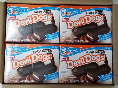 Fudge Dipped case of Devil Dogs